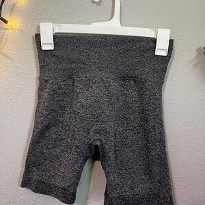 Grey Biker Shorts